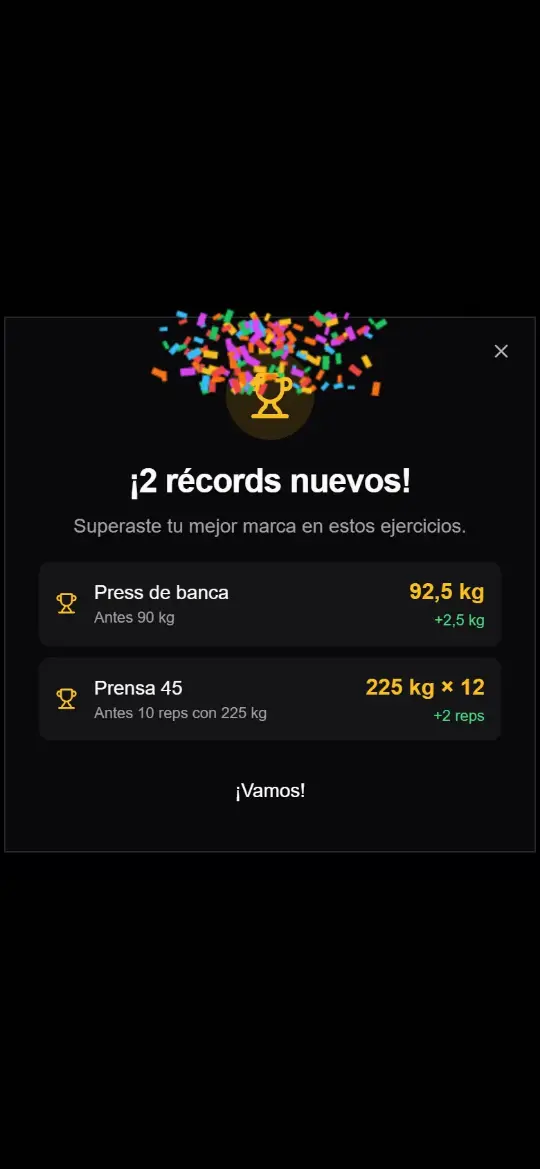 Festejo de AtlasFit con dos récords nuevos: press de banca y prensa